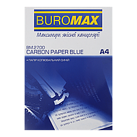 Папір копіювальний Buromax, А4, синя, 100 л (BM.2700)