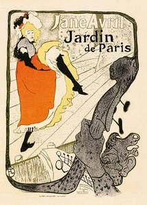 Листівка Henri De Toulouse-Lautrec  — At Moulin Rouge, 1892