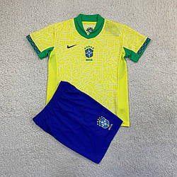 Дитяча футбольна форма збірної Бразилії жовта