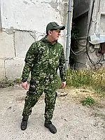 Тактический летний костюм Горка разведчик камуфляж Ряска 44-46, 4