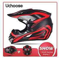 Мотошлем Кроссовый Шлем Эндуро Спортивный Дизайн Enduro розмер не большой S