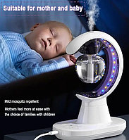 Зволожувач повітря з ловицею від комарів 3в1, Москітна лампа з ргб-підсвіткою аромодефузор