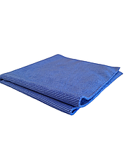 Безворсова мікрофібра в'язаного плетіння - Magnum Microfiber PM 40х40 см. 400гр/м² синій (РМ4040B)