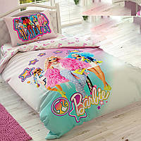 Постельное белье TAC Disney 160×220 см Barbie Extra