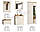 Настінна вішалка для верхнього одягу Лора Мебель Сервіс, фото 5