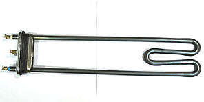Тен для пральної машинки 1900w L=300mm без датчика з бортом