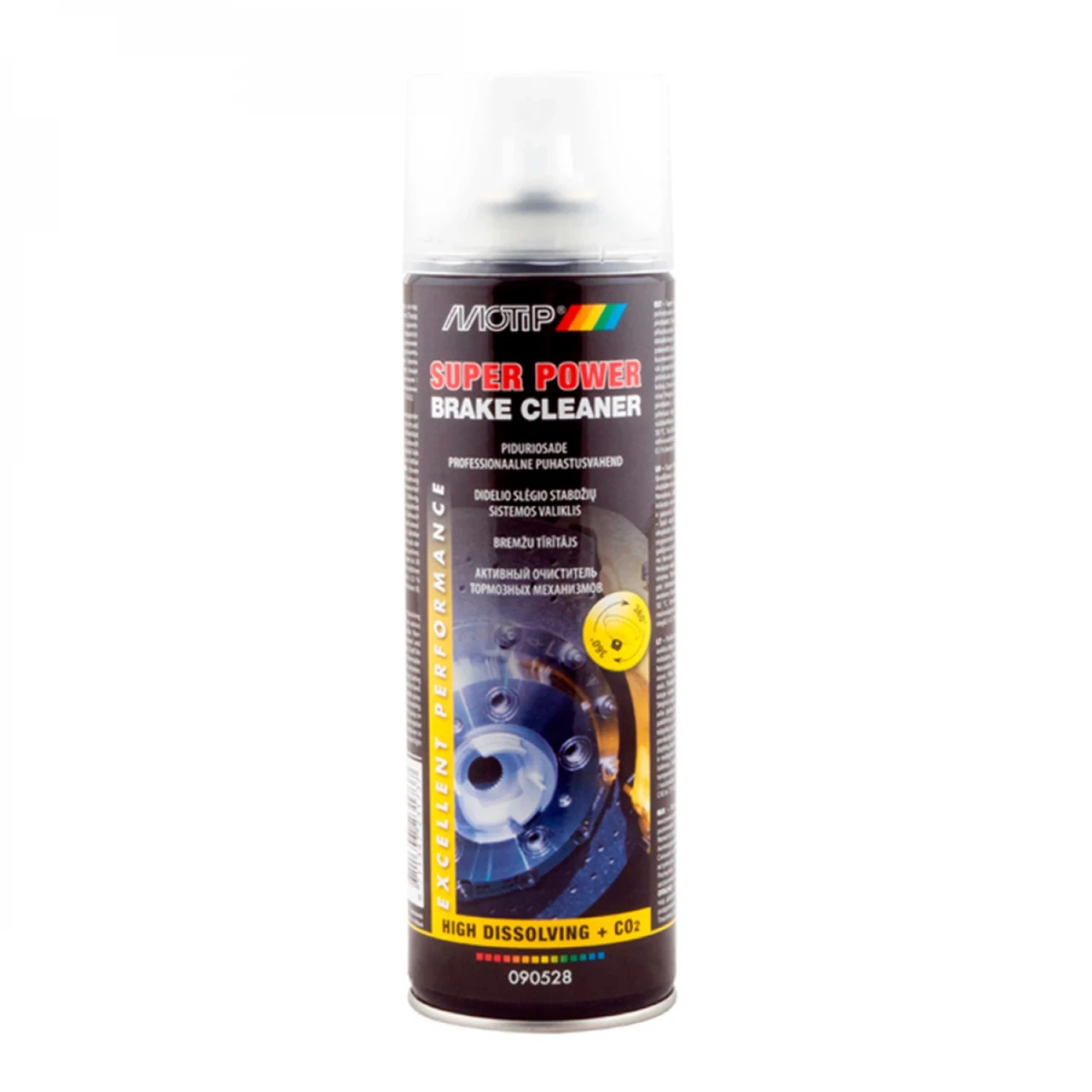 Очисник гальмівної системи Power Brake Cleaner аерозоль 500 мл (090528BS) Motip