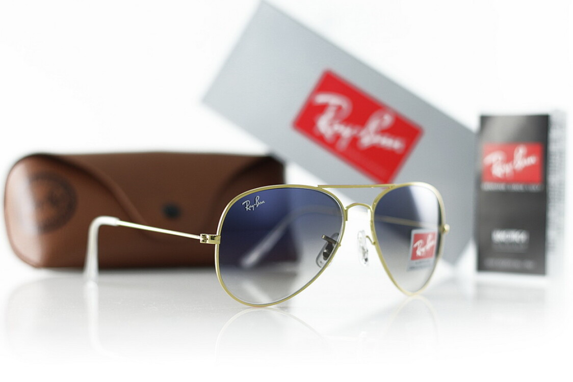 Сонцезахисні окуляри Ray Ban Aviator 3026-16 скло