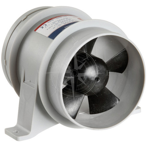Вентилятор витяжний осьовий аксіальний Superflow 6,7 м3/хв Osculati вологозахищений судомою для човна та катера