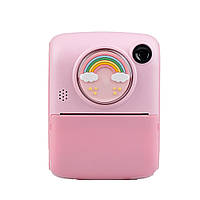 Фотоаппарат детский со встроенным принтером Yimi X-17 для фото и видео Full HD, розовый