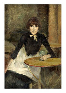 Листівка Henri De Toulouse-Lautrec — A la Bastille (Jeanne Wenz), 1888