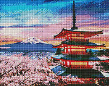 Набір для творчості Ідейка Алмазна мозаїка Улюблена Японія AMO7175 40х50 см