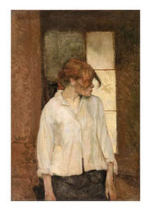 Листівка Henri De Toulouse-Lautrec — A Montrouge - Rosa la Rouge, 1886-1887