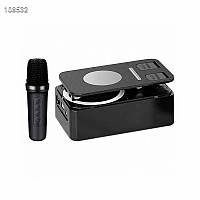 Блогер подставка для телефона динамик для караоке 1 микрофон Microphone speaker set