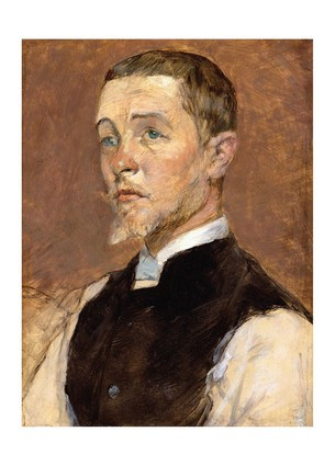 Листівка Henri De Toulouse-Lautrec — Albert (Rene) Grenier (1858-1925), 1887