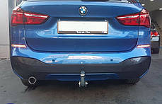 Фаркоп BMW X1 F48 2015- (БМВ Х1) оцинкованй, без підрізу бампера, фото 3