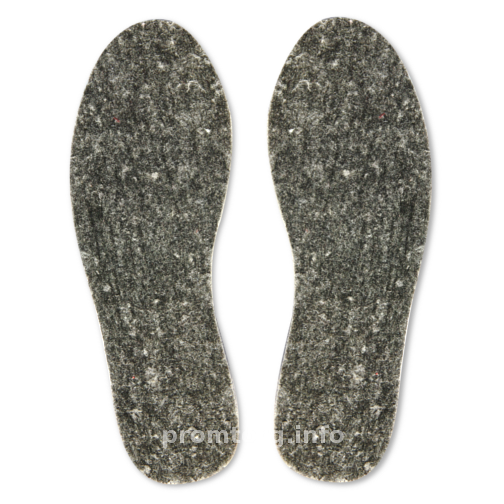 Стельки для обуви зимние Фетр 43 размер (27.5 см) - фото 5 - id-p435705274