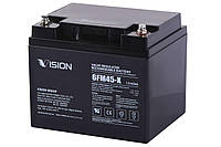 Vision Аккумуляторная батарея FM 12V 45Ah Povna-torba это Удобно