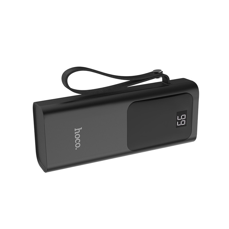 Зовнішній акумулятор Power Bank Hoco J41 - 10000mAh Treasure чорний