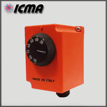 Накладной регулируемый термостат ICMA арт.610 - фото 1 - id-p98833698