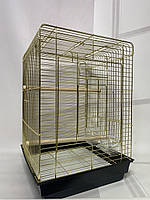 Клетка для птиц 1901G OPENTOP 40х40х59 см (золото)