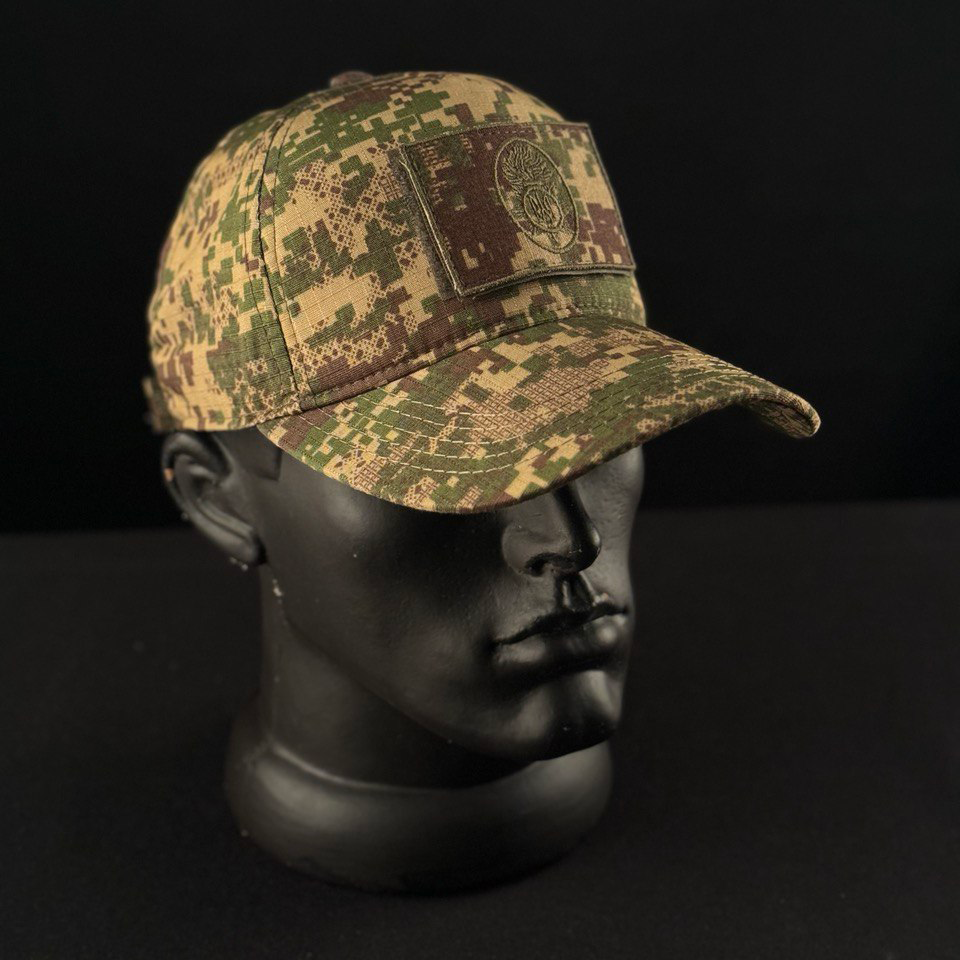 Кепка бейсболка ріп-стоп с велкро Хижак піксель G-0822 тактична, фото 1