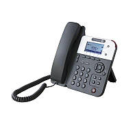 Телефон IP Alcatel-Lucent 8001 DeskPhone 2xFE LAN, 2xRJ9, 1x3.5 мм роз'єм для гарнітури, SIP, VPN, PoE,