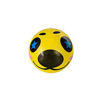 Мяч детский Монстрик Bambi MS 3438-1 размер 6,3 см фомовый (Желтый) ka