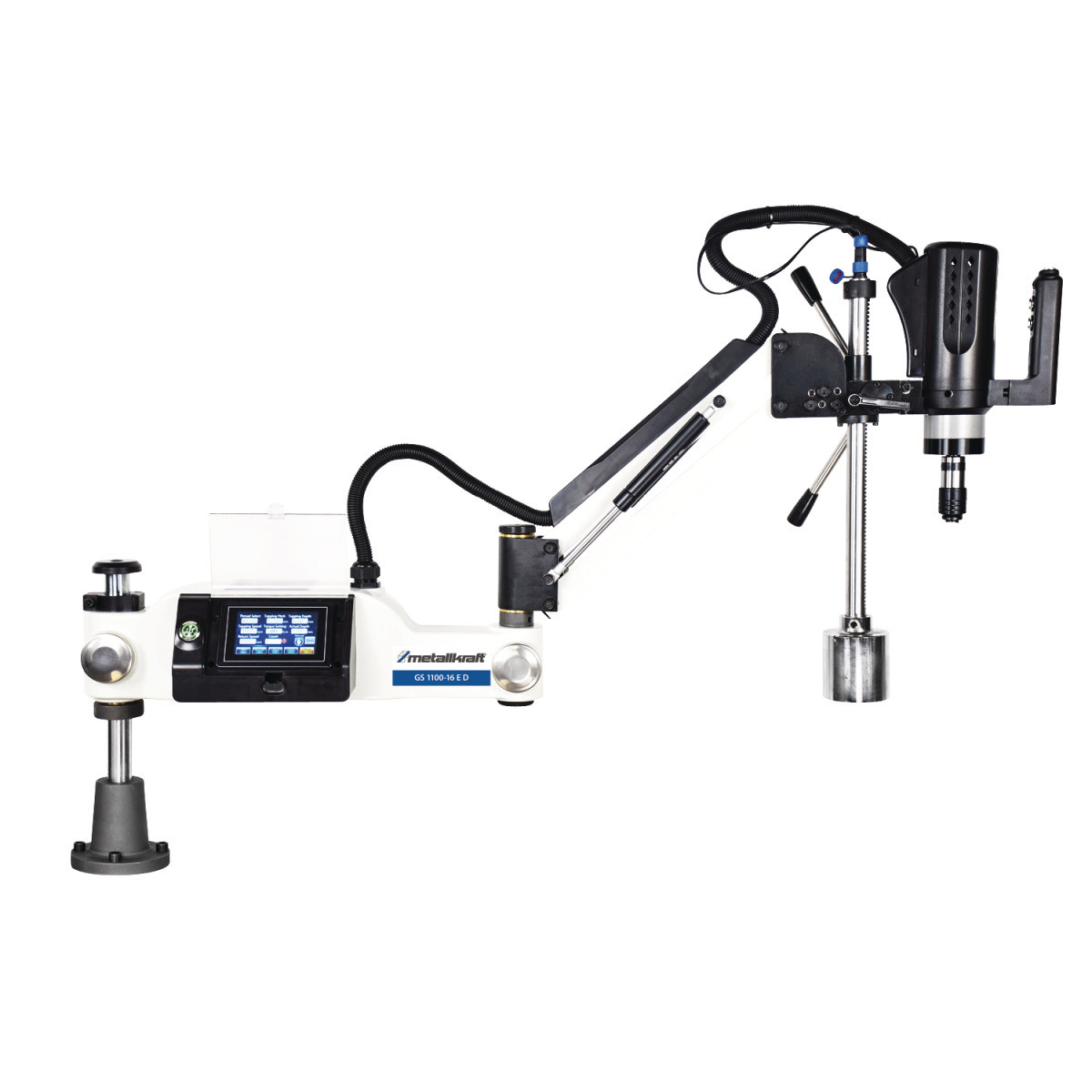 Різьбонарізний верстат електричний Metallkraft GS 1100-16 E D /свердлильно-різьбонарізний верстат, фото 1
