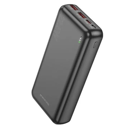 Зовнішній акумулятор Power Bank Borofone BJ38A - 20000mAh PD20W+QC3.0 чорний