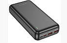 Зовнішній акумулятор Power Bank Borofone BJ38A - 20000mAh PD20W+QC3.0 чорний, фото 3