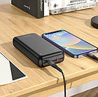 Зовнішній акумулятор Power Bank Borofone BJ38A - 20000mAh PD20W+QC3.0 чорний, фото 4