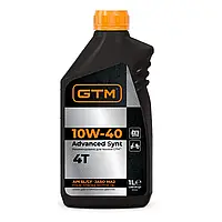 Олива для чотиритактного двигуна GTM Advanced Synt 10W-40 1 л