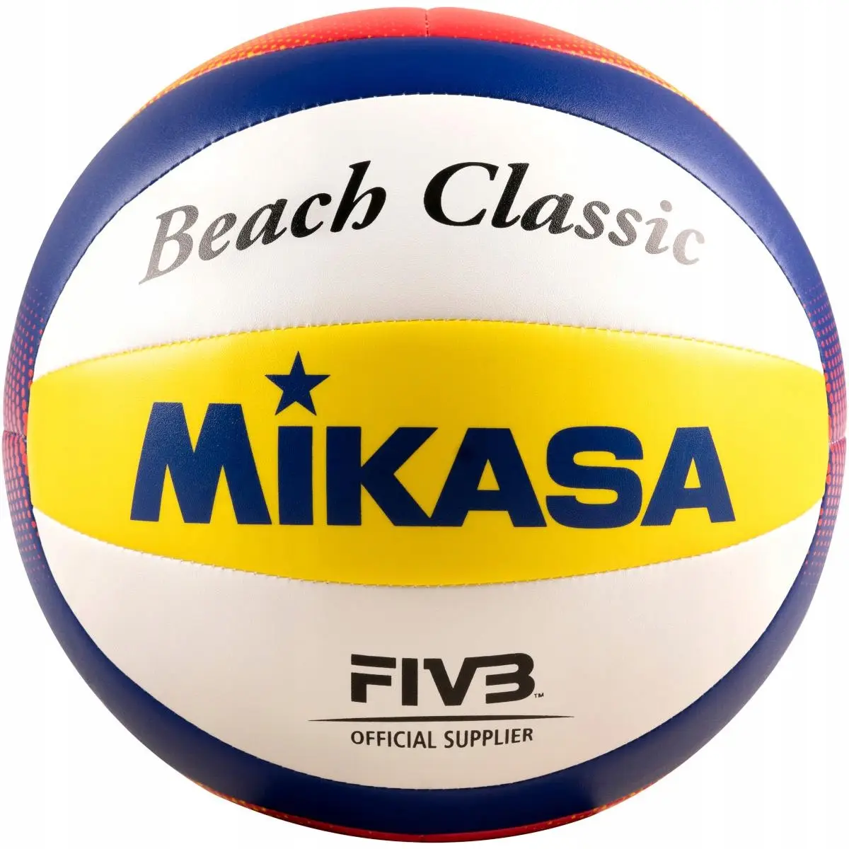 Мяч для пляжного волейбола Mikasa Beach Classic розмір 5 (BV552C-WYBR)