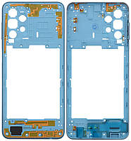 Рамка корпуса Samsung A326 Galaxy A32 5G голубая Awesome Blue