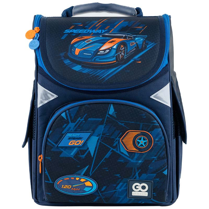 Рюкзак шкільний GoPack Education каркасний Speedway GO24-5001S-7
