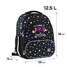 Рюкзак шкільний GoPack Education каркасний Pink Power GO24-597M-2, фото 4
