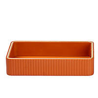 Серветниця на стіл прямокутна для дому та кафе Коричневий EK-77