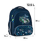 Рюкзак шкільний GoPack Education каркасний GO24-597M-7 Racing Car, фото 4