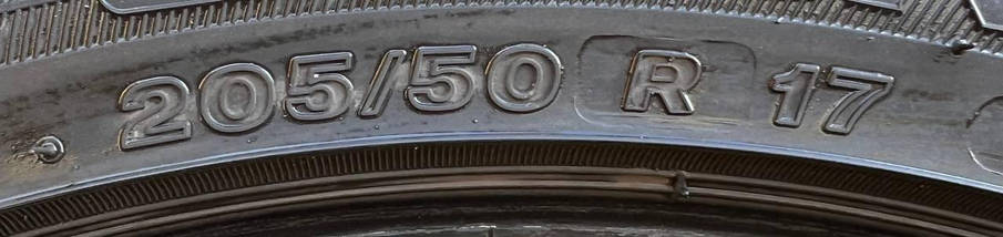 Шини б/ві літні 205/50R17 BRIDGESTONE TURANZA, фото 5