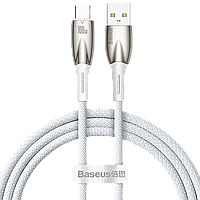 Быстрый зарядный кабель Type-C 100W Baseus Glimmer Series Fast Charging Data Cable (1m)