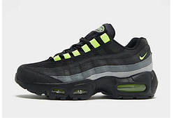 Мужские кроссовки Nike  Air Max 95 "Black Grey Neon" кросівки Nike