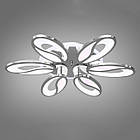 Світлодіодна люстра кавові зерна 105 Вт з підсвічуванням та пультом колір каркасу хром D-9101/6HR LED, фото 2