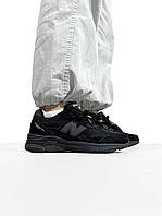 Мужские кроссовки New Balance  990 Triple Black кроссовки New Balance Вьетнам
