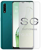 Мягкое стекло Oppo A31 на Экран полиуретановое SoftGlass