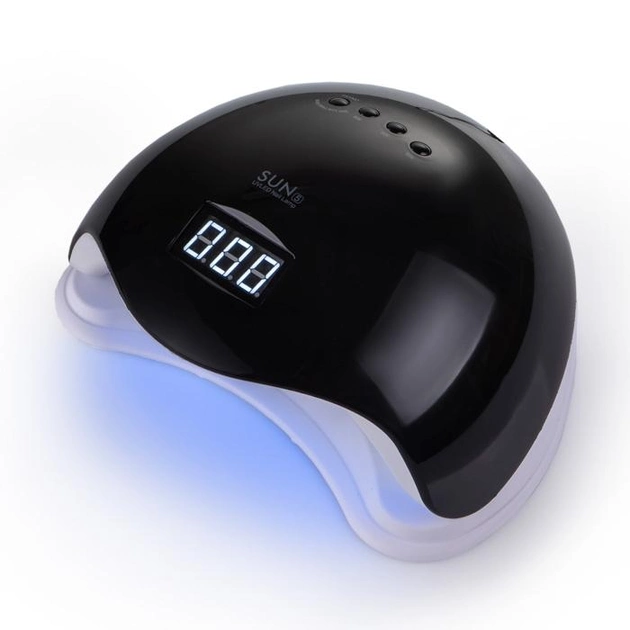 Лампа для манікюра  LED+UV SUN 5 BLACK 48W