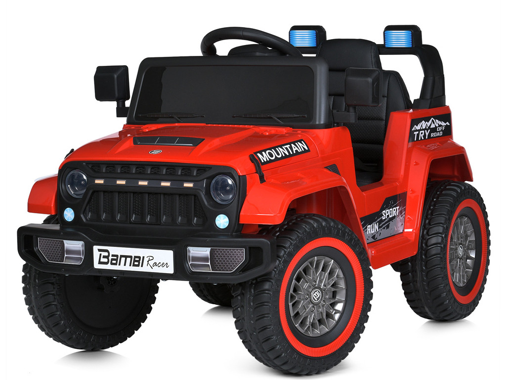 Дитячий електромобіль джип Jeep Wrangler Mountain M 5109EBLR-3 (MP3, SD-карта, USB, мотори 2x30W, акумулятор 12V10AH)