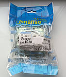 Розетка електрична одинарна без заземлення LEMANSO Сакура біла LMR1020, фото 8