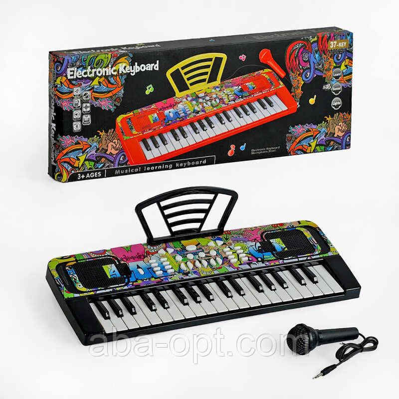 Піаніно MTK 009 A-3 (48/2) 37 клавіш, мікрофон, звукові ефекти, в коробці, фото 1