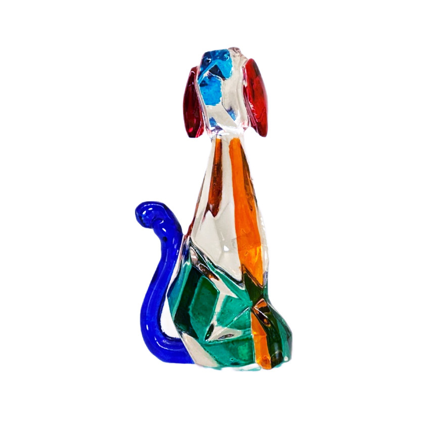 Статуетка скляна Due Zeta Собачка 85 мм SC267
